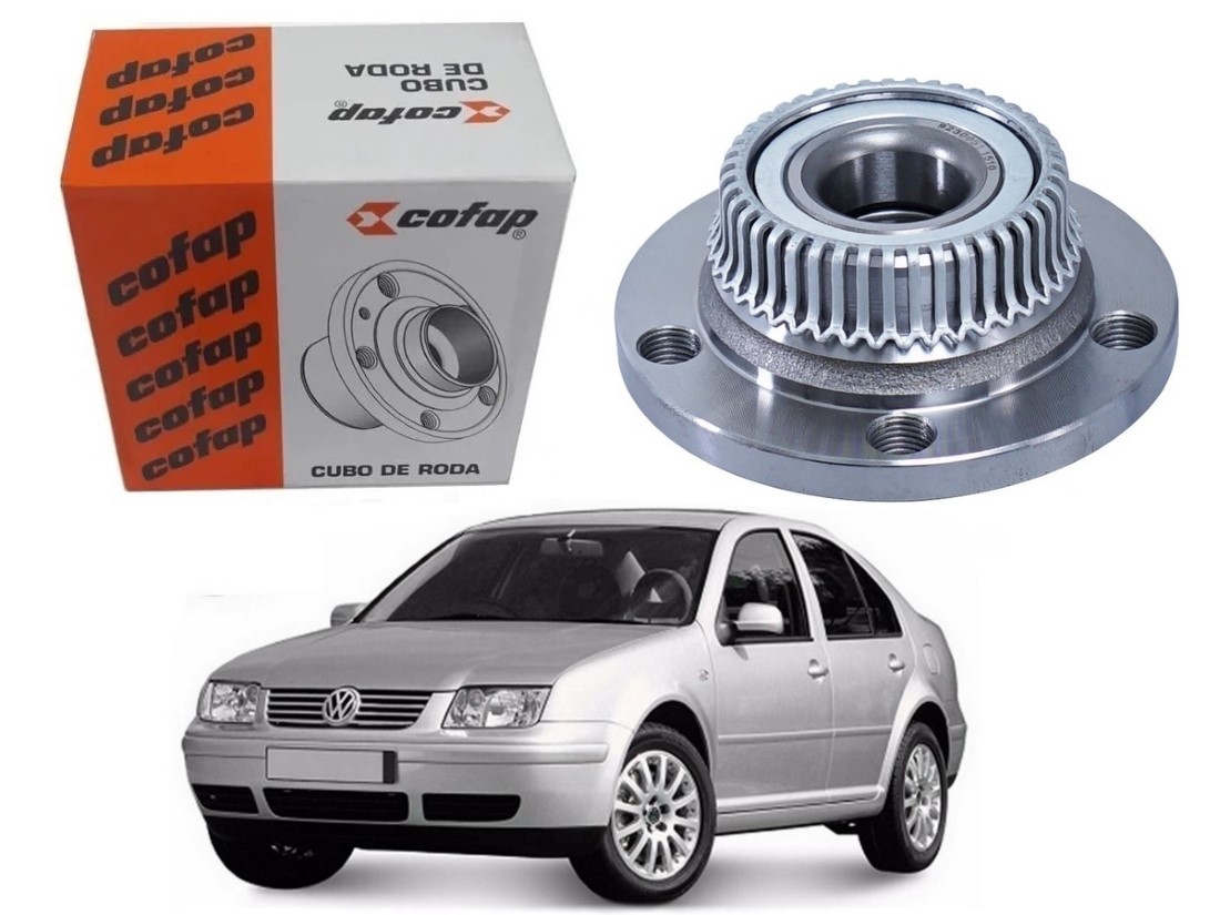  CUBO DE RODA TRASEIRO COFAP VOLKSWAGEN BORA 1.6 2.0 1998 A 2005