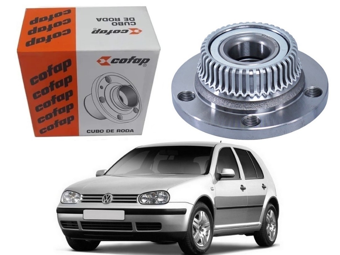  CUBO DE RODA TRASEIRO COFAP VOLKSWAGEN GOLF 1.6 1.8 1999 A 2006