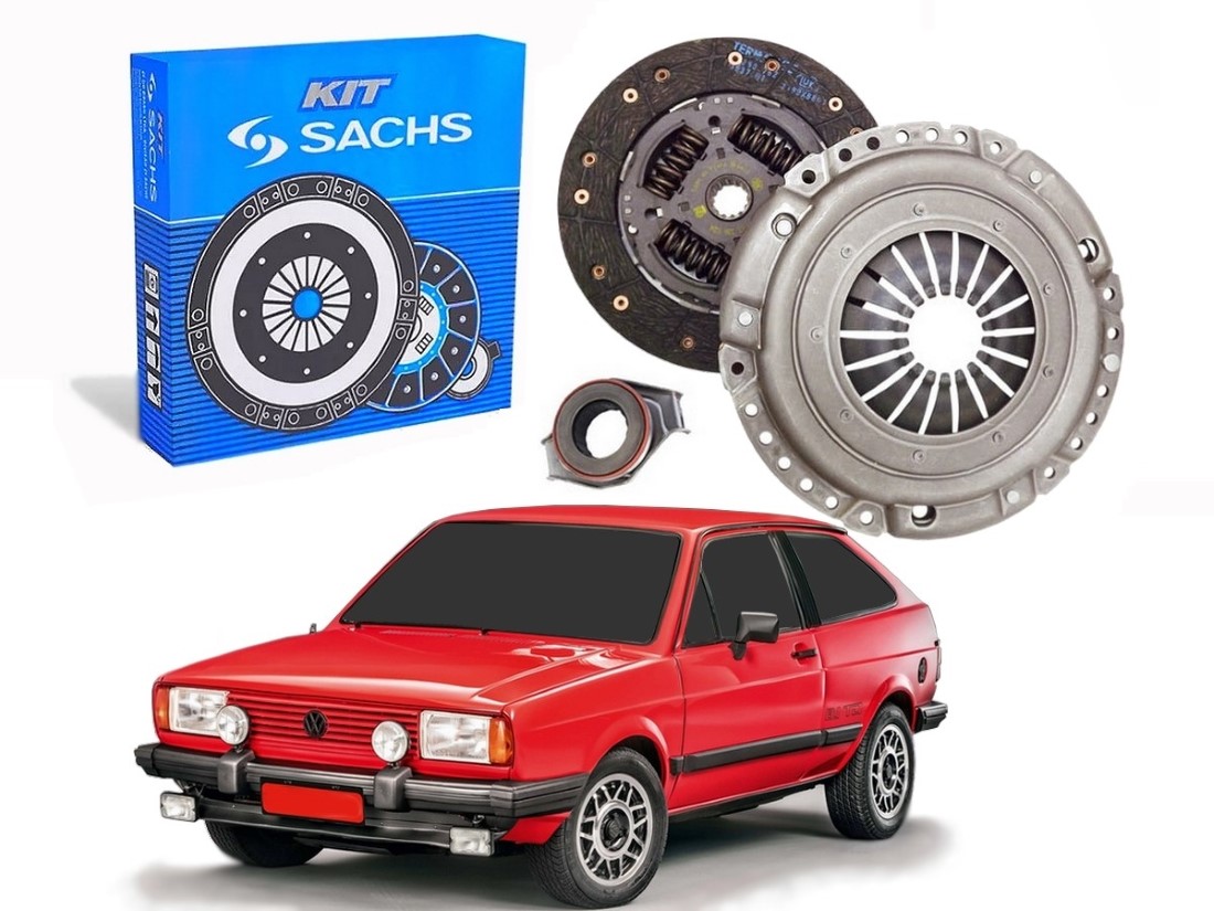  KIT EMBREAGEM SACHS VOLKSWAGEN GOL 1.6 1983 A 1987