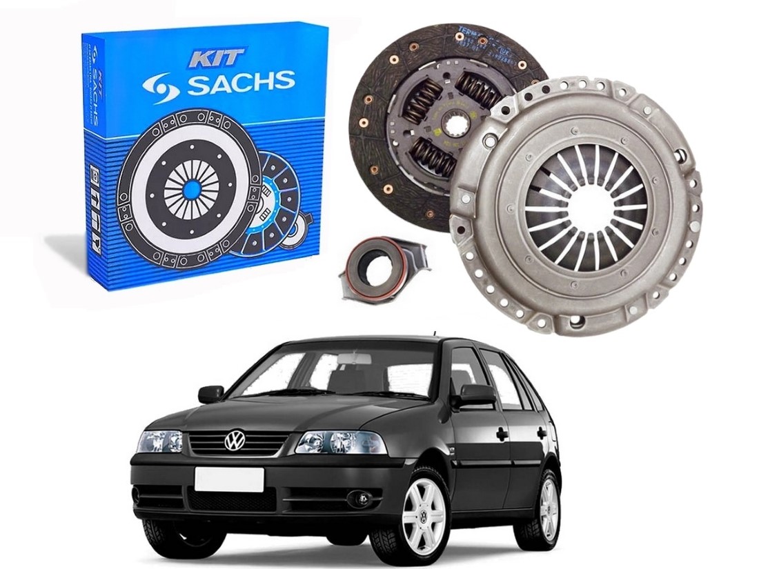  KIT EMBREAGEM SACHS VOLKSWAGEN GOL 1.6 2000 A 2005