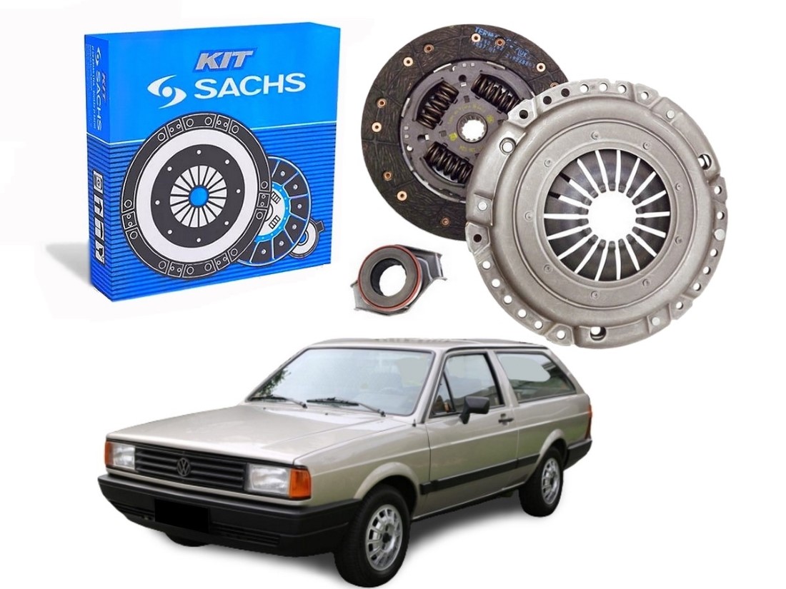  KIT EMBREAGEM SACHS VOLKSWAGEN PARATI 1.6 1988 A 1990