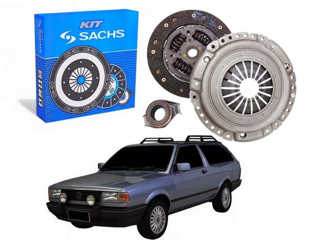  KIT EMBREAGEM SACHS VOLKSWAGEN PARATI 1.6 1991 A 1994