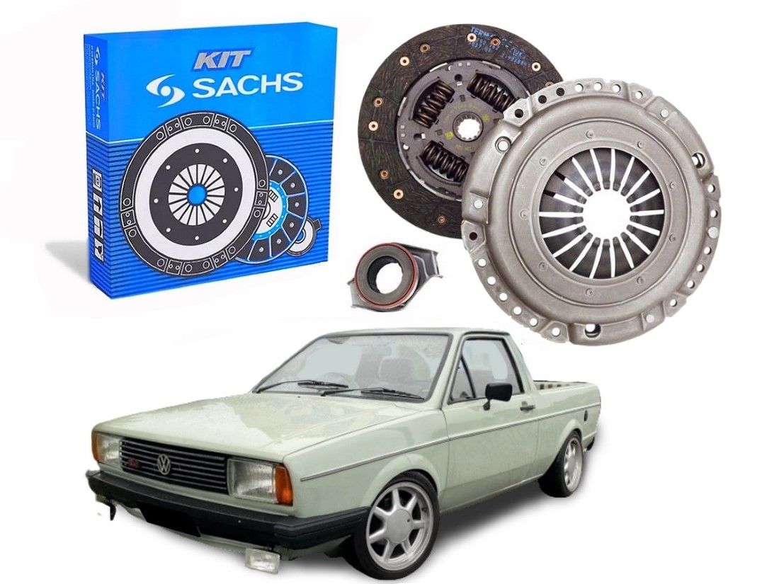  KIT EMBREAGEM SACHS VOLKSWAGEN SAVEIRO 1.6 1983 A 1987