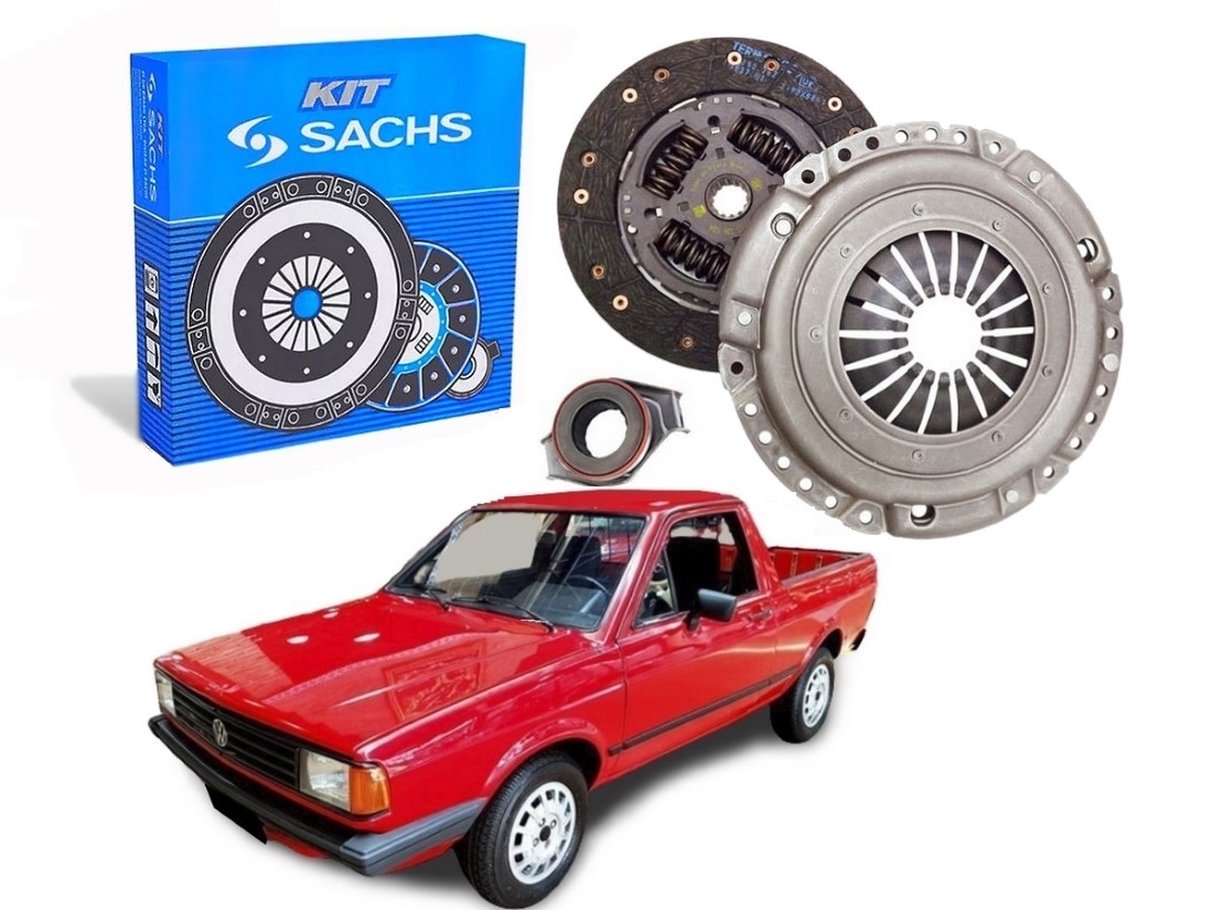  KIT EMBREAGEM SACHS VOLKSWAGEN SAVEIRO 1.6 1988 A 1990