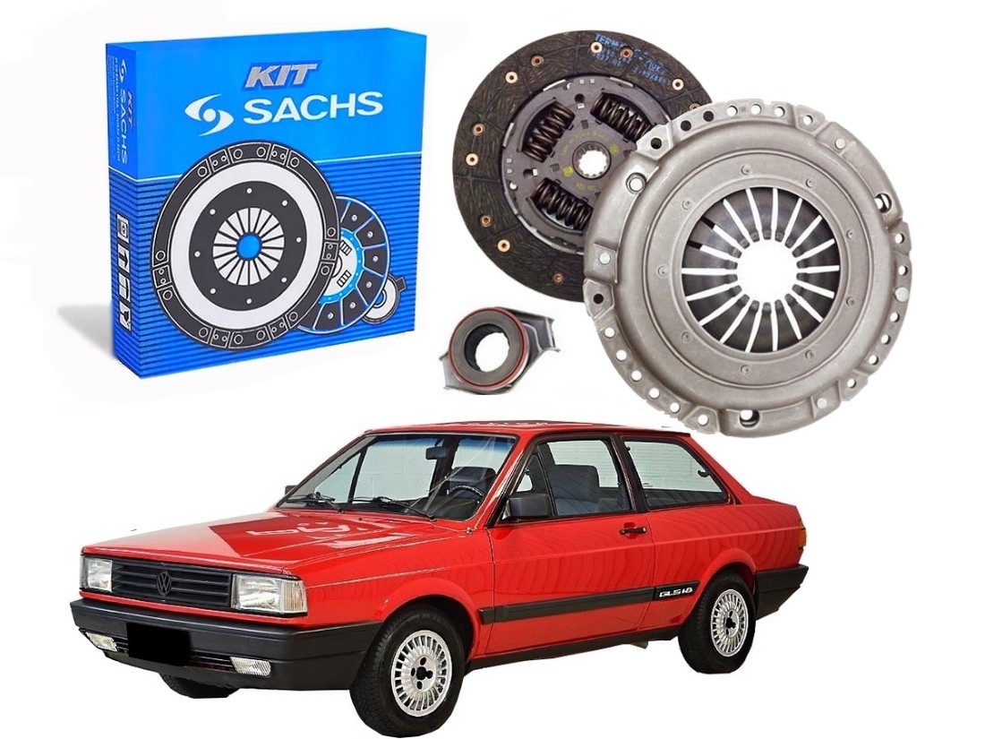  KIT EMBREAGEM SACHS VOLKSWAGEN VOYAGE 1.6 1988 A 1990