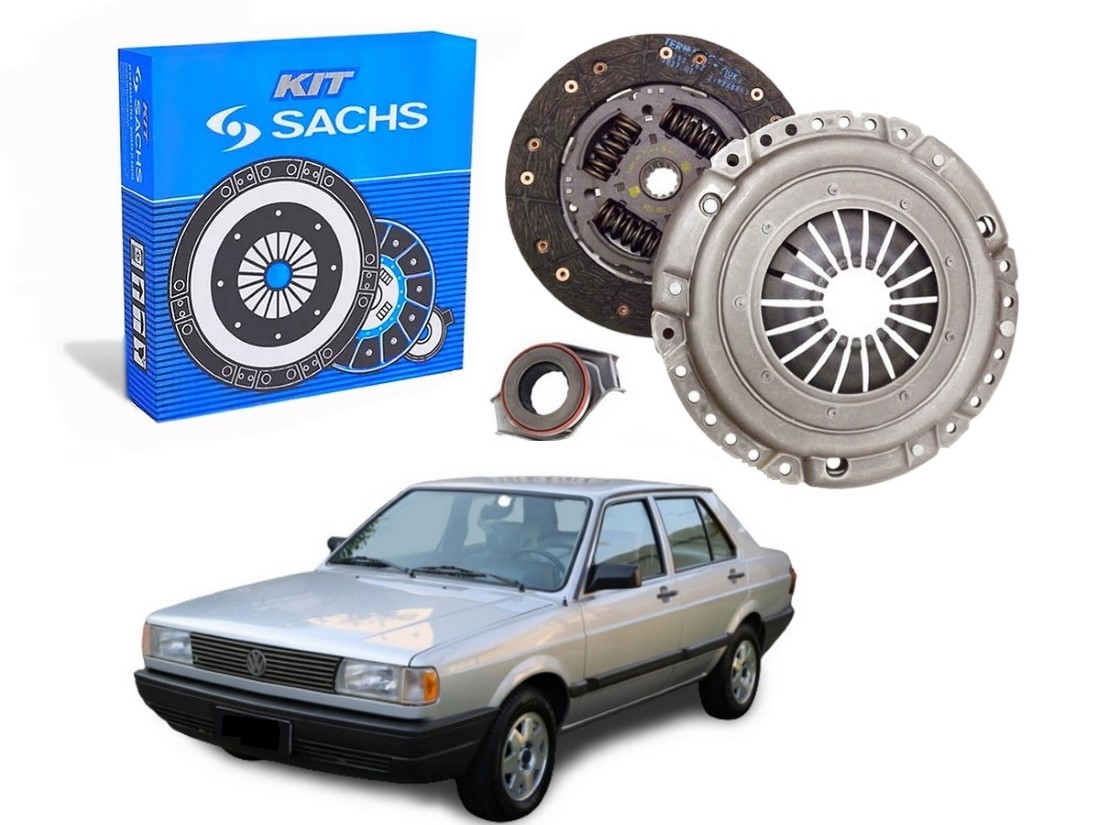  KIT EMBREAGEM SACHS VOLKSWAGEN VOYAGE 1.6 1991 A 1994