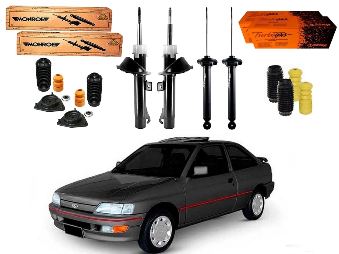  KIT AMORTECEDOR DIANTEIRO TRASEIRO FORD ESCORT XR3 2.0 1993 A 1996