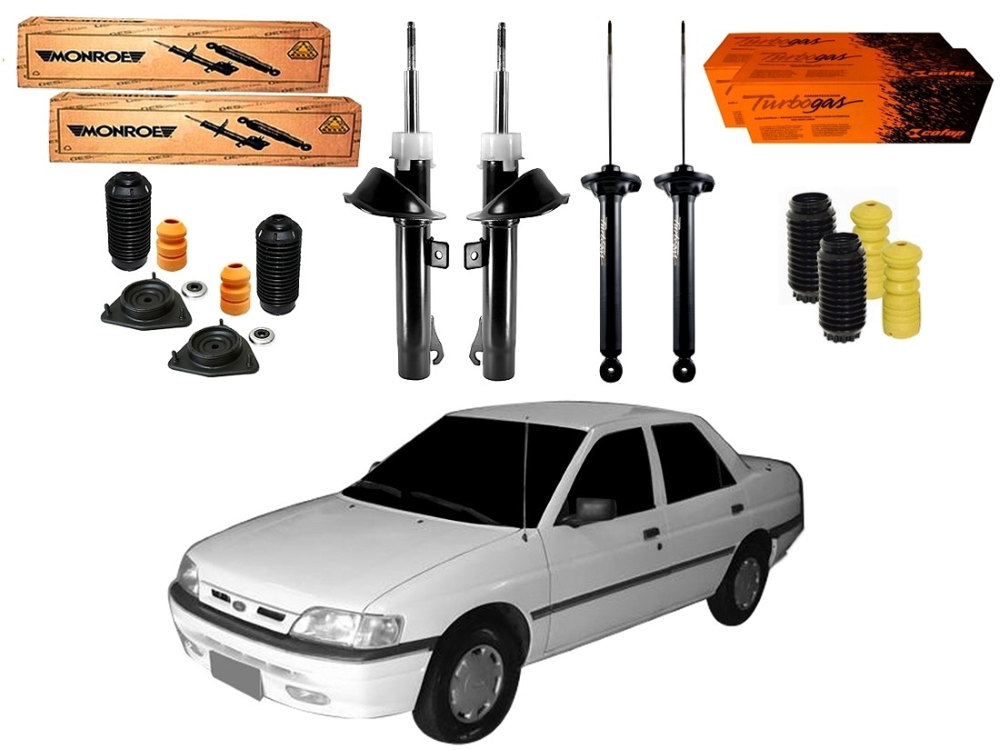  KIT AMORTECEDOR DIANTEIRO TRASEIRO FORD VERONA 1.6 1.8 2.0 1992 A 1996