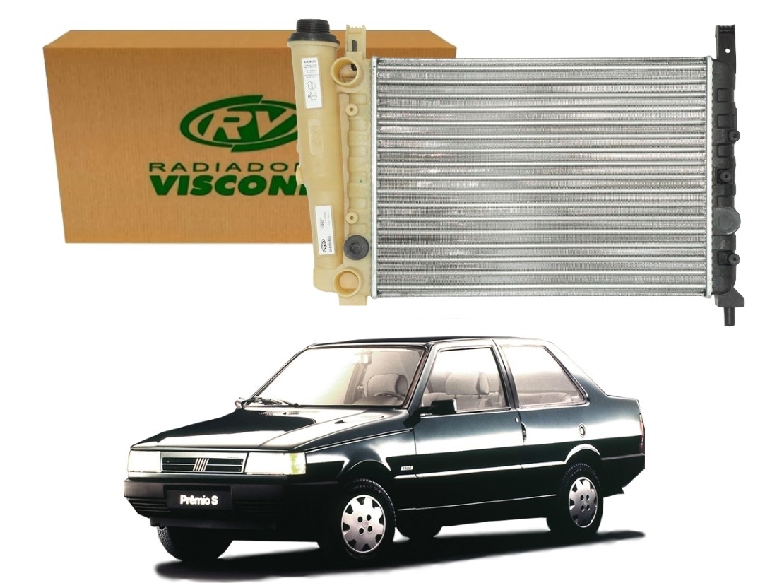  RADIADOR AGUA VISCONDE FIAT PREMIO 1.0 1.3 1.5 1994 A 1997