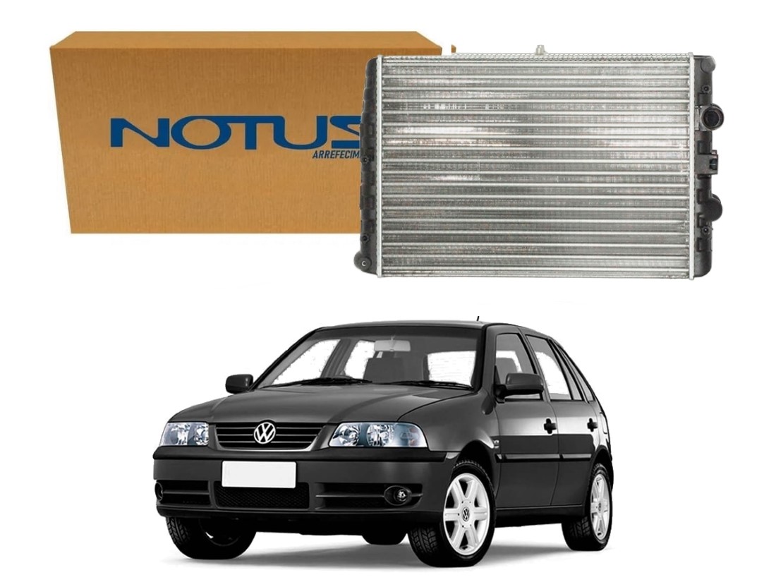  RADIADOR AGUA NOTUS VOLKSWAGEN GOL G3 1.6 1.8 2000 A 2005