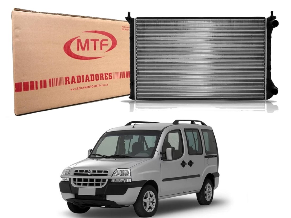  RADIADOR AGUA FIAT DOBLO 1.6 2001 A 2004