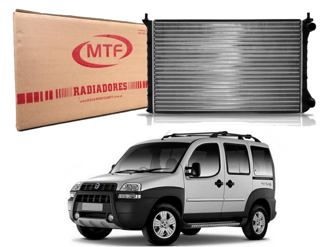  RADIADOR AGUA FIAT DOBLO ADVENTURE 1.4 1.8 2004 A 2009