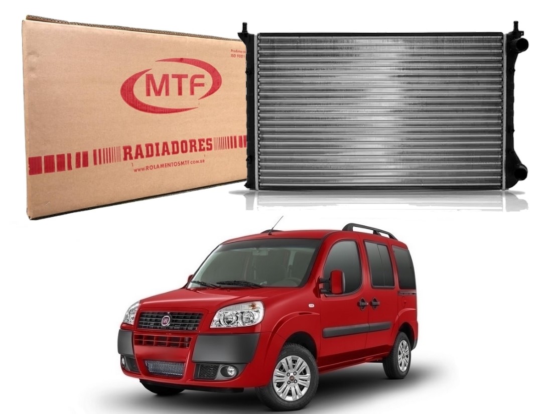  RADIADOR AGUA FIAT DOBLO 1.4 2010 A 2017