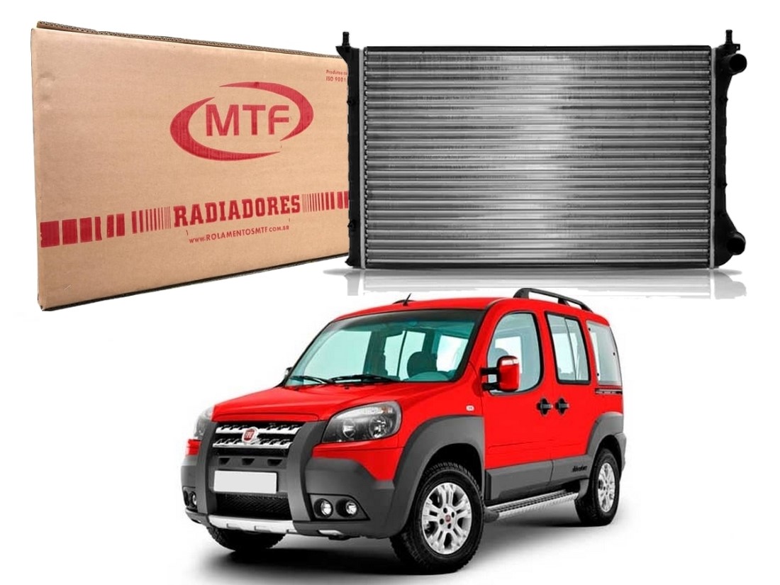  RADIADOR AGUA FIAT DOBLO ADVENTURE 1.8 2010 A 2017