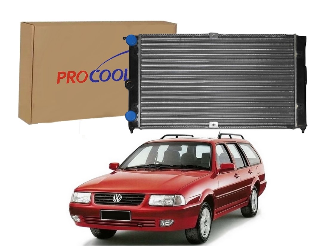  RADIADOR AGUA PROCOOLER VOLKSWAGEN SANTANA QUANTUM 1.8 2.0 1995 A 1996