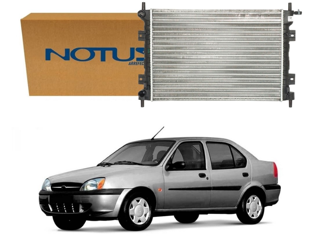  RADIADOR AGUA NOTUS FORD FIESTA SEDAN 1.0 SEM AR 1.6 SEM AR 2000 A 2002