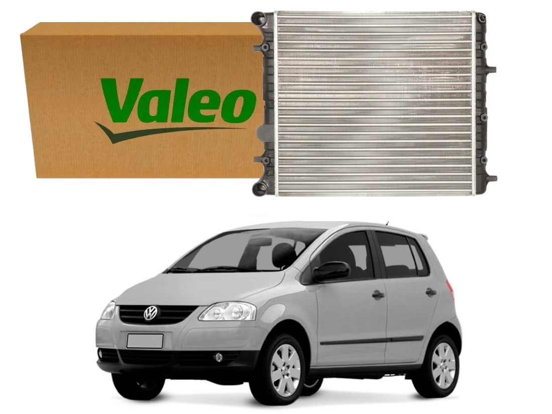  RADIADOR AGUA VALEO VOLKSWAGEN FOX 1.0 SEM AR 1.6 SEM AR 2006 A 2009