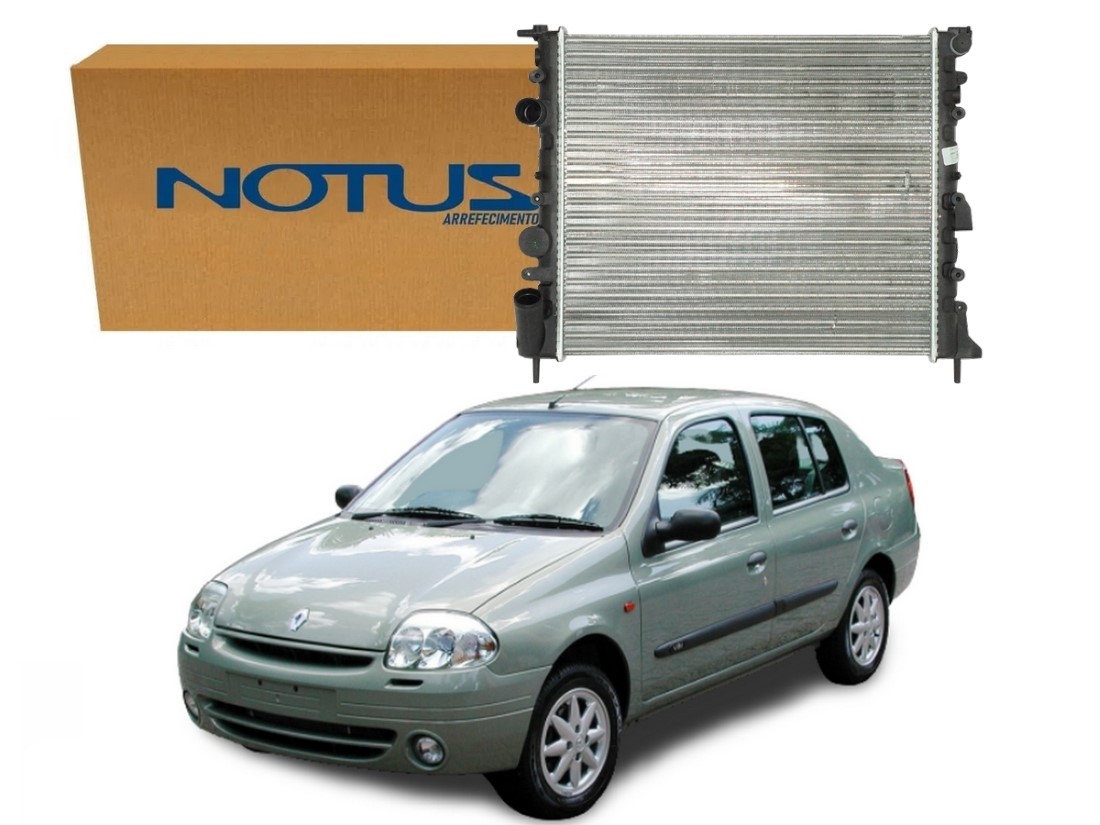  RADIADOR AGUA NOTUS RENAULT CLIO SEDAN 1.0 1.6 1998 A 2002