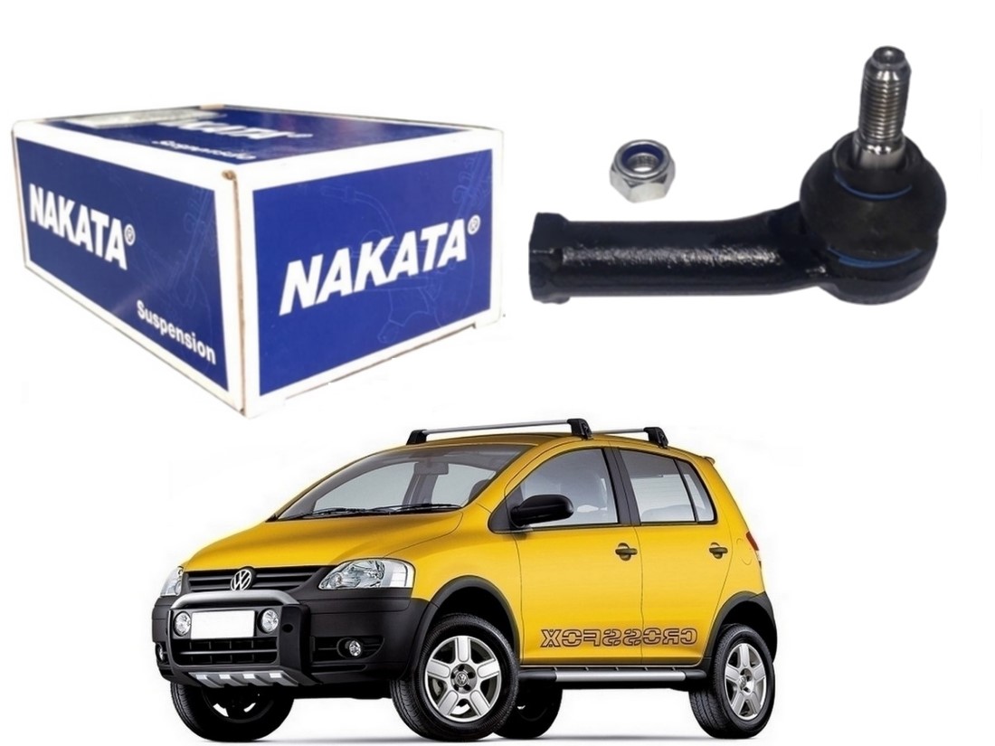  TERMINAL DIREÇÃO ESQUERDO NAKATA VOLKSWAGEN CROSSFOX 1.6 2005 A 2009