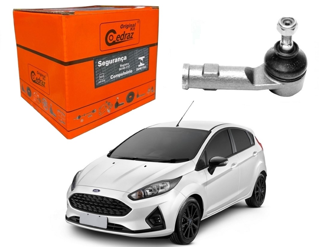  TERMINAL DIREÇÃO ESQUERDO CEDRAZ FORD NEW FIESTA 1.0 1.5 2018 A 2020