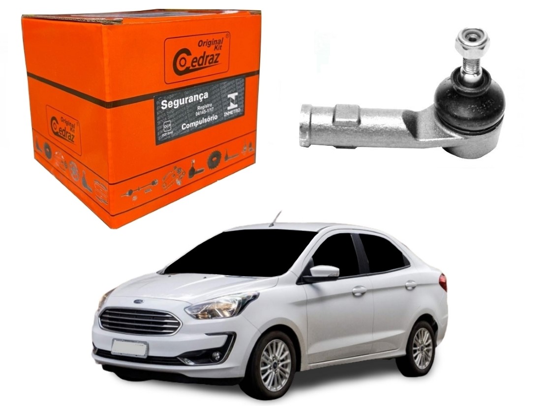  TERMINAL DIREÇÃO ESQUERDO CEDRAZ FORD KA SEDAN 1.0 1.5 2019 A 2020