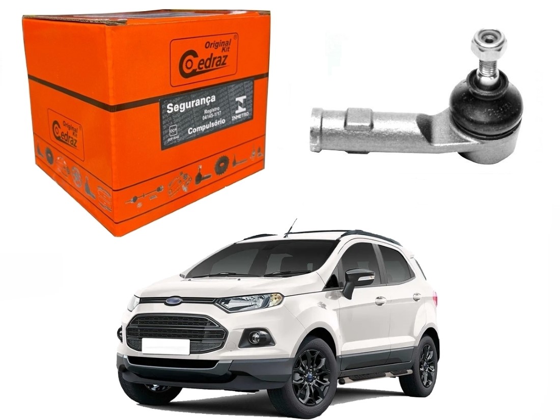  TERMINAL DIREÇÃO ESQUERDO CEDRAZ FORD ECOSPORT 1.6 2.0 2013 A 2017