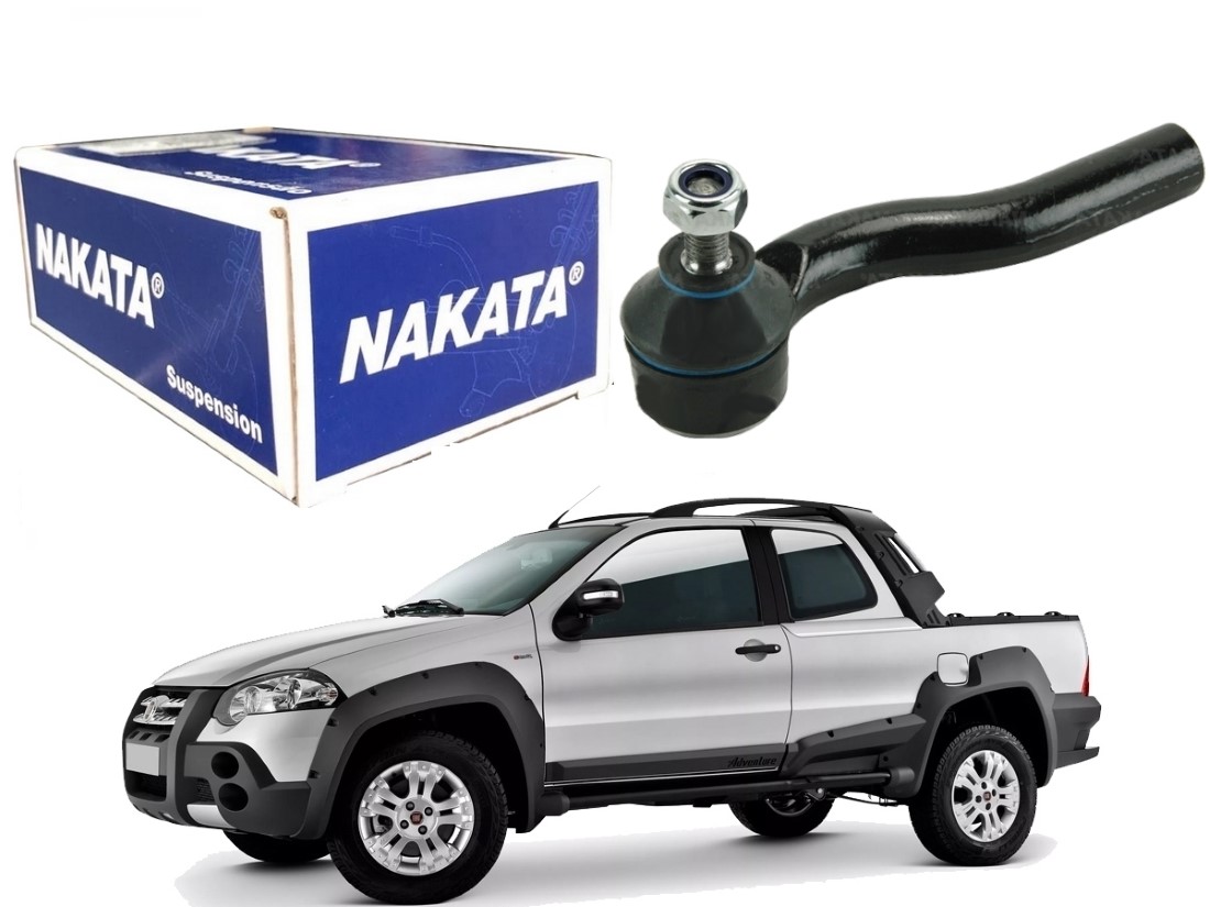  TERMINAL DIREÇÃO ESQUERDO NAKATA FIAT STRADA ADVENTURE LOCKER 1.8 2010 A 2019