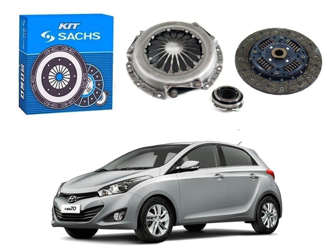  KIT EMBREAGEM SACHS HYUNDAI HB20 1.6 2012 A 2015