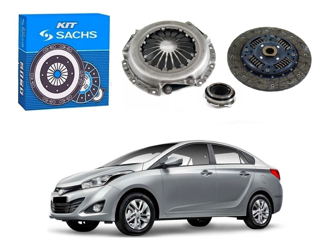  KIT EMBREAGEM SACHS HYUNDAI HB20S 1.6 2013 A 2015