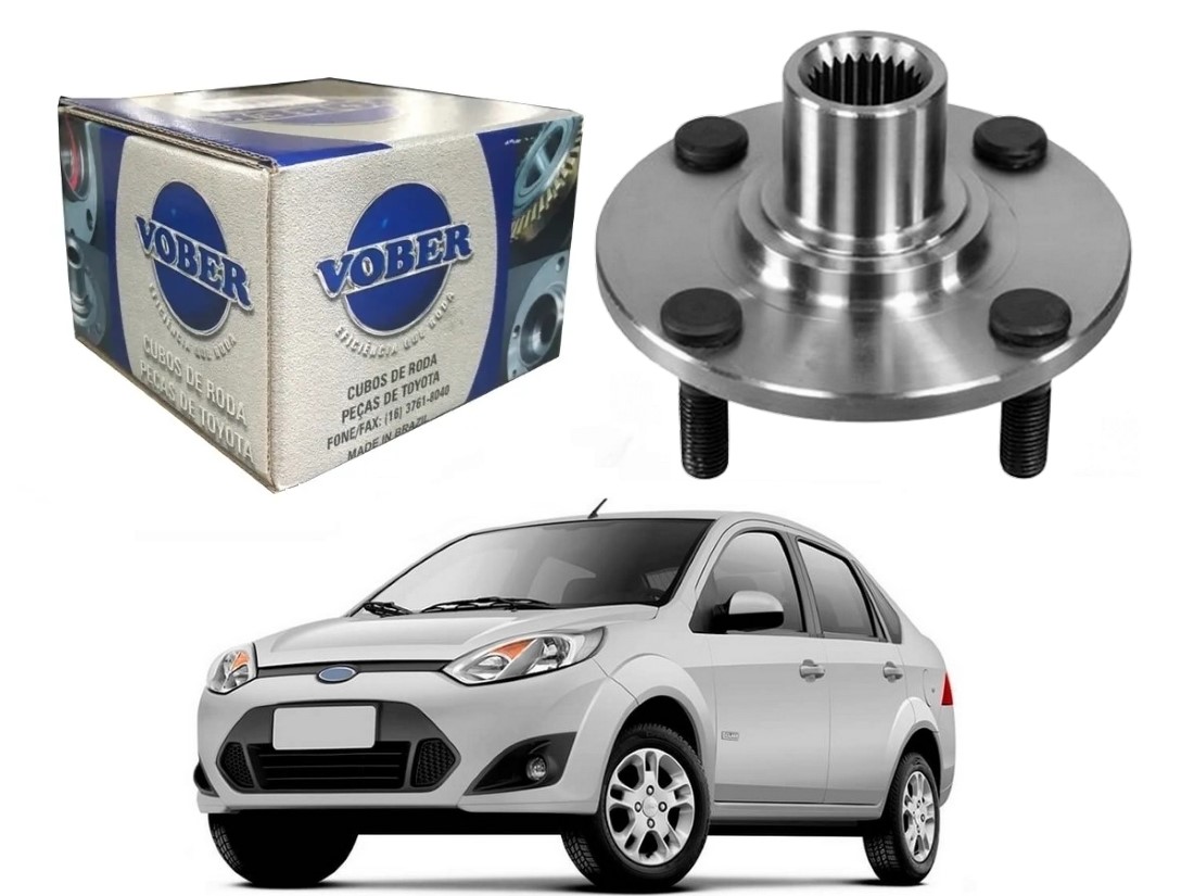  CUBO DE RODA DIANTEIRO VOBER FORD FIESTA SEDAN 1.0 1.6 2011 A 2014