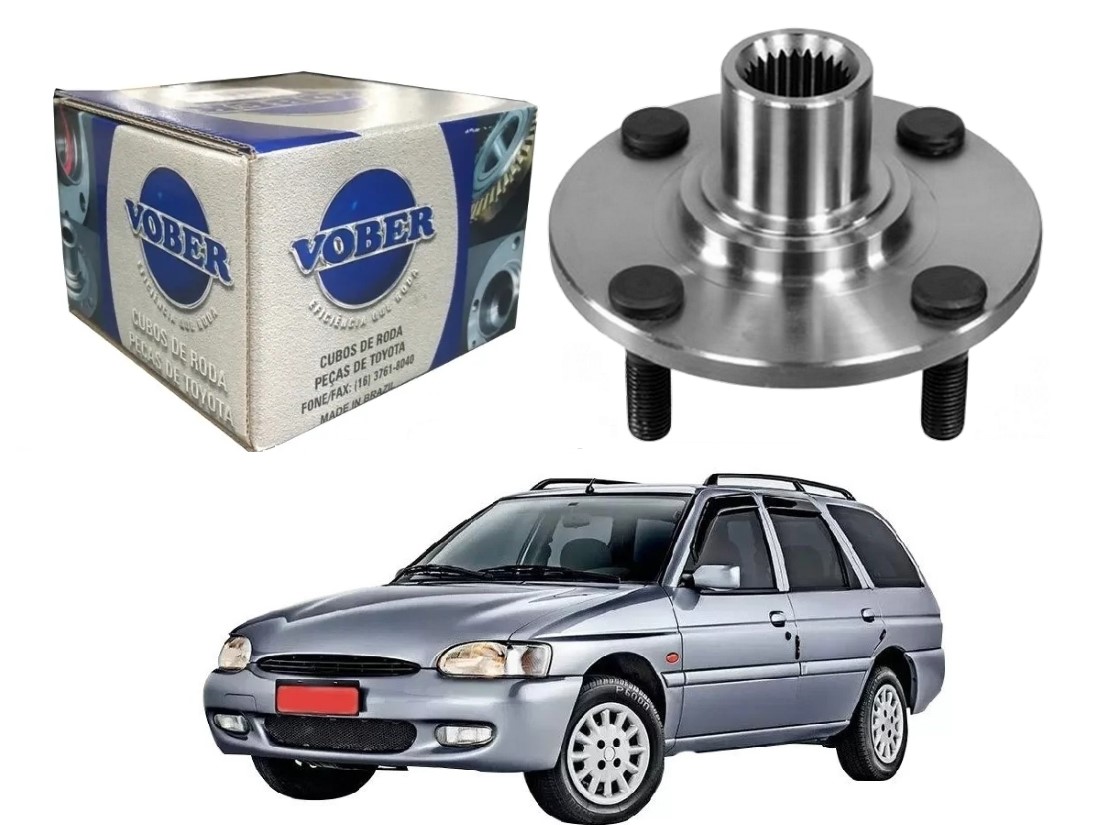  CUBO DE RODA DIANTEIRO VOBER FORD ESCORT SW ESCORT PERUA 1.6 1.8 1998 A 2003