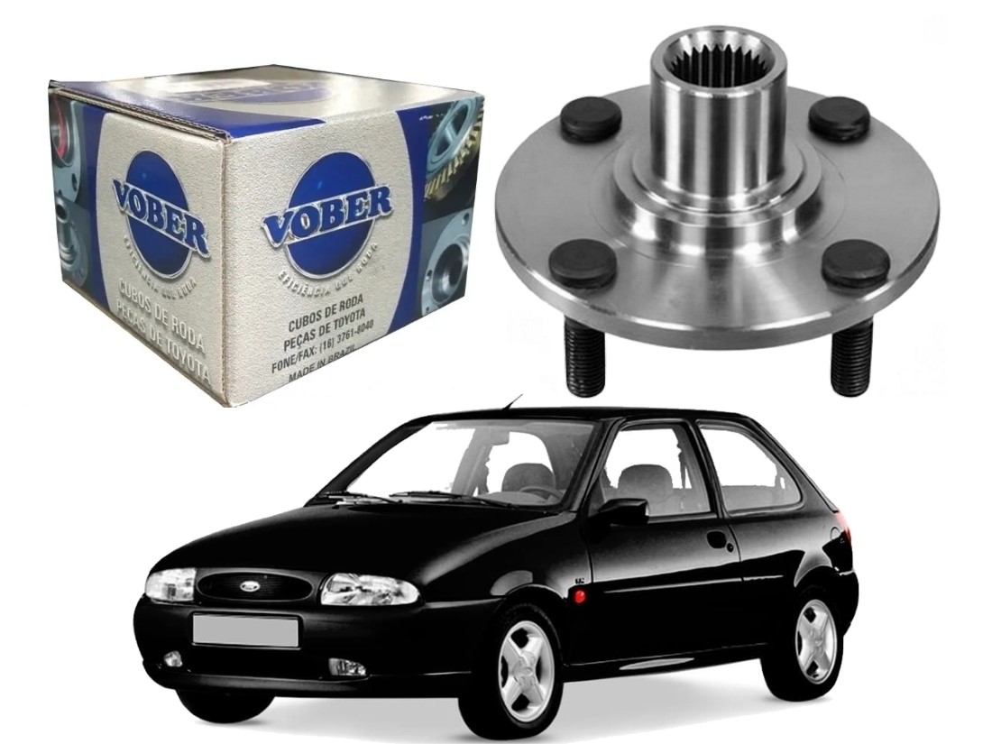  CUBO DE RODA DIANTEIRO VOBER FORD FIESTA 1.0 1.3 1.4 1996 A 1999