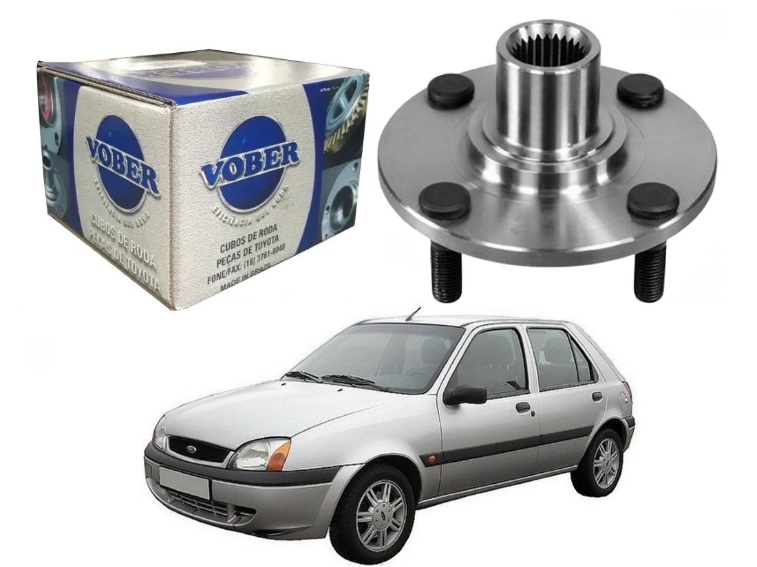  CUBO DE RODA DIANTEIRO VOBER FORD FIESTA 1.0 1.6 2000 A 2003