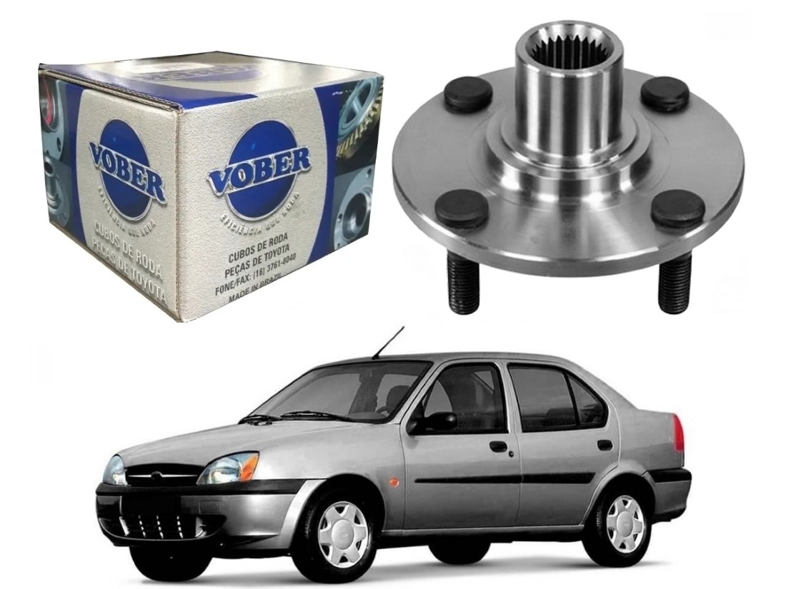  CUBO DE RODA DIANTEIRO VOBER FORD FIESTA STREET 1.0 1.6 2001 A 2004