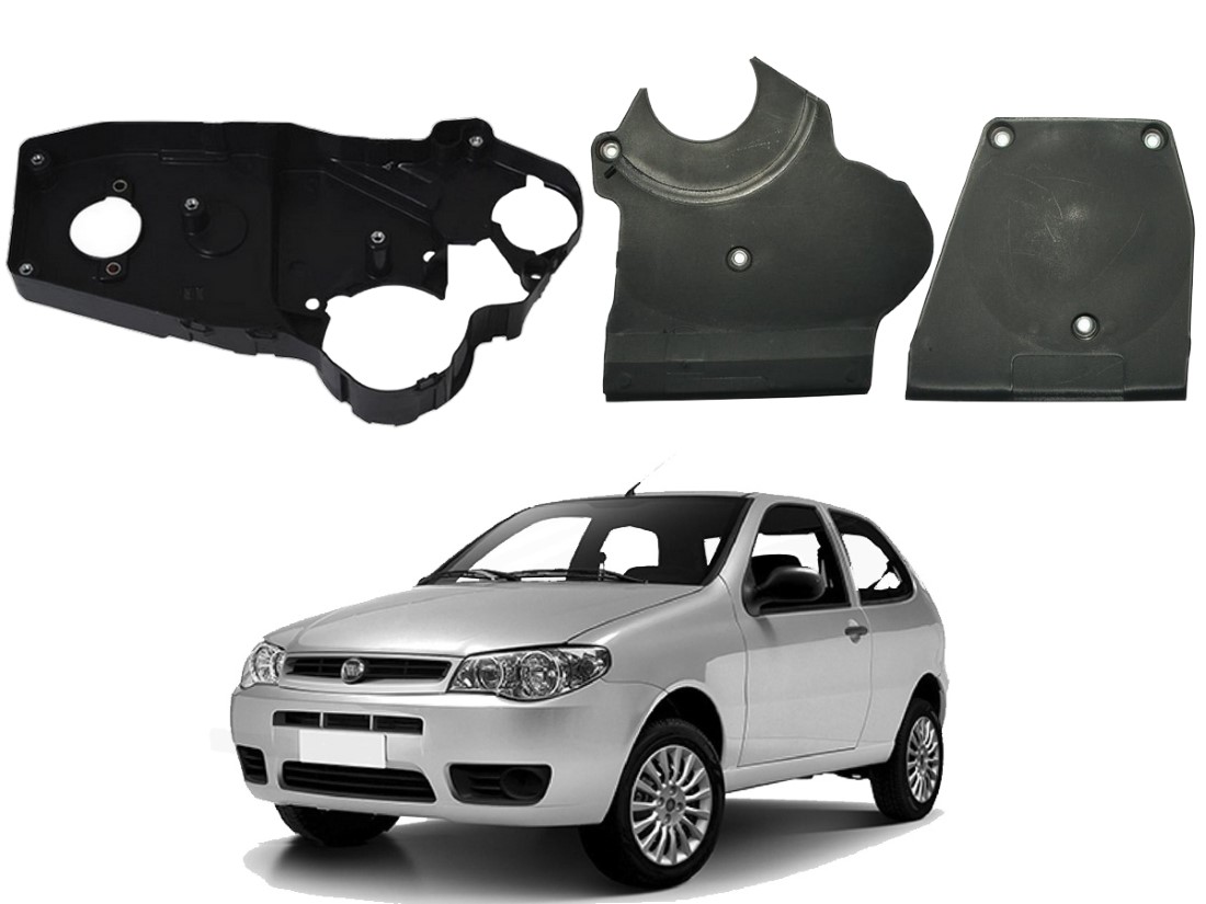  KIT PROTETOR CORREIA DENTADA REVIAM FIAT PALIO 1.8 2005 A 2010