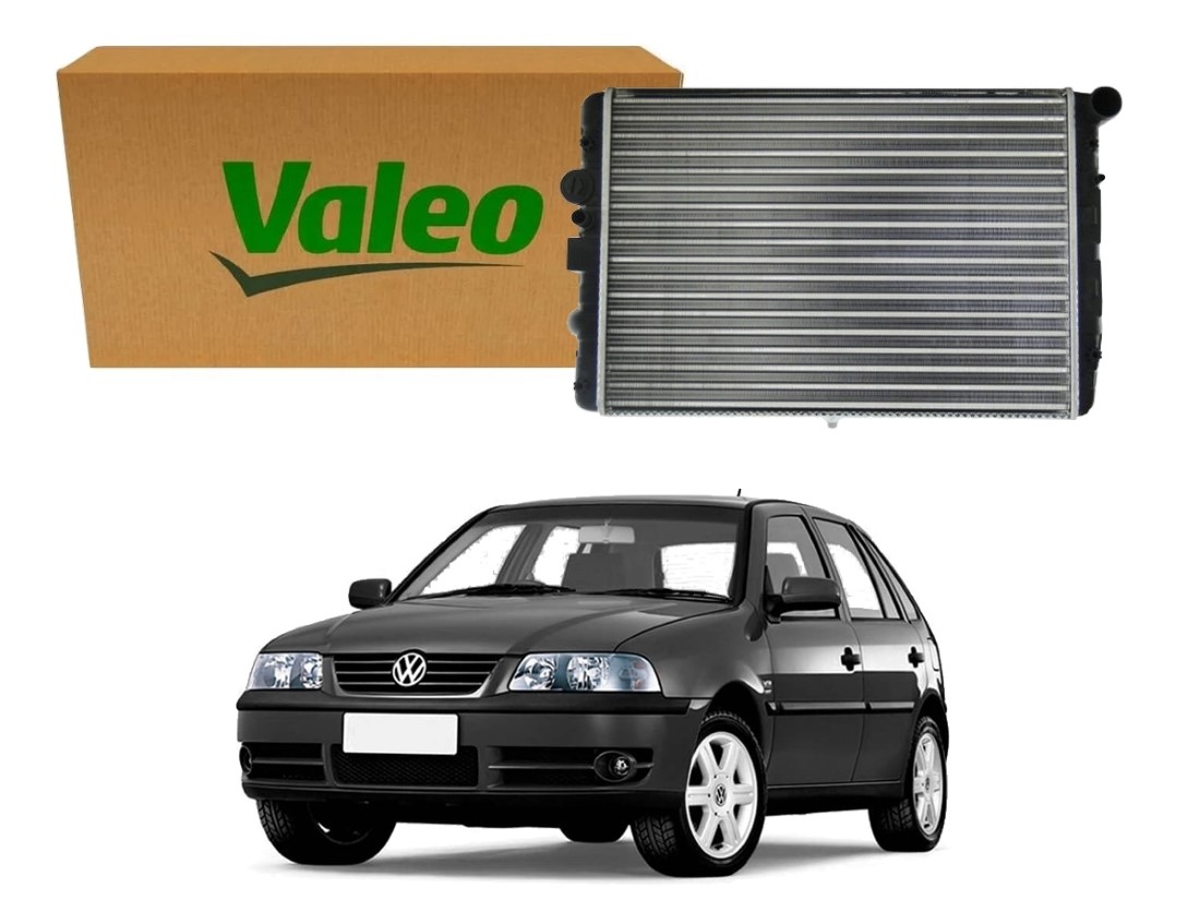  RADIADOR AGUA VALEO VOLKSWAGEN GOL G3 1.0 2000 A 2005