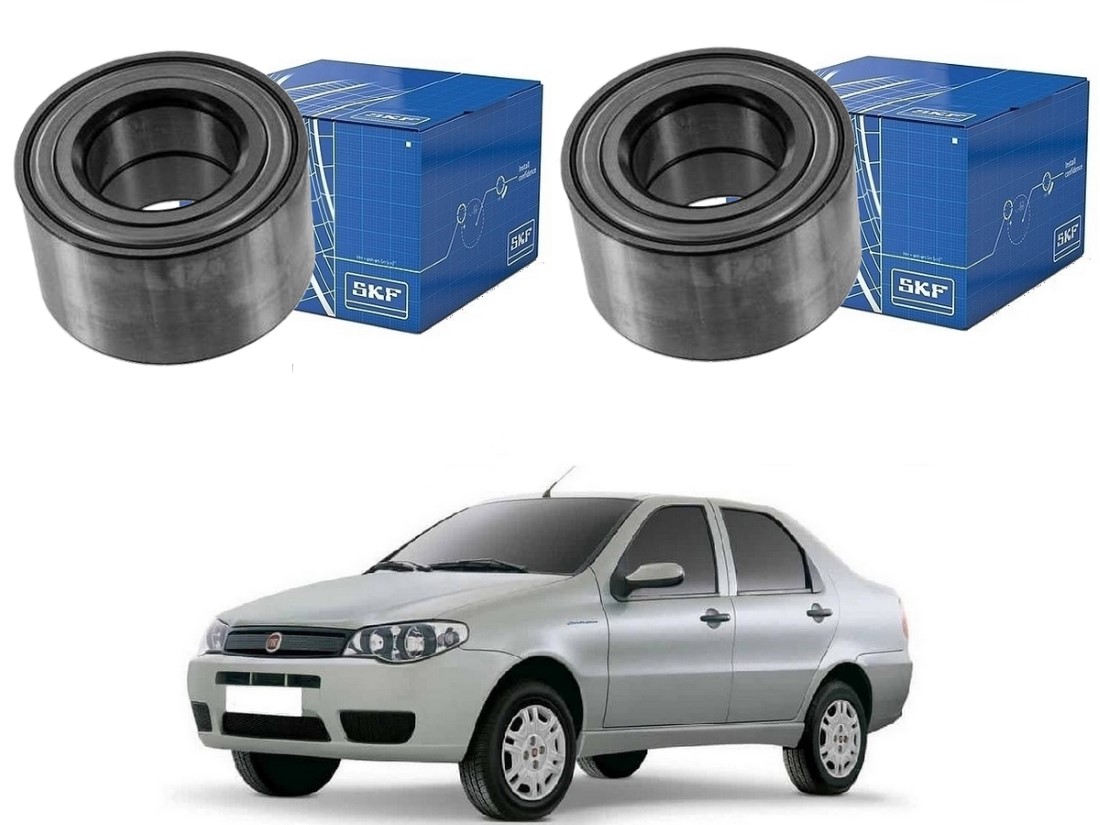  PAR ROLAMENTO RODA DIANTEIRO SKF FIAT SIENA 1.0 1.4 1.8 2005 A 2010