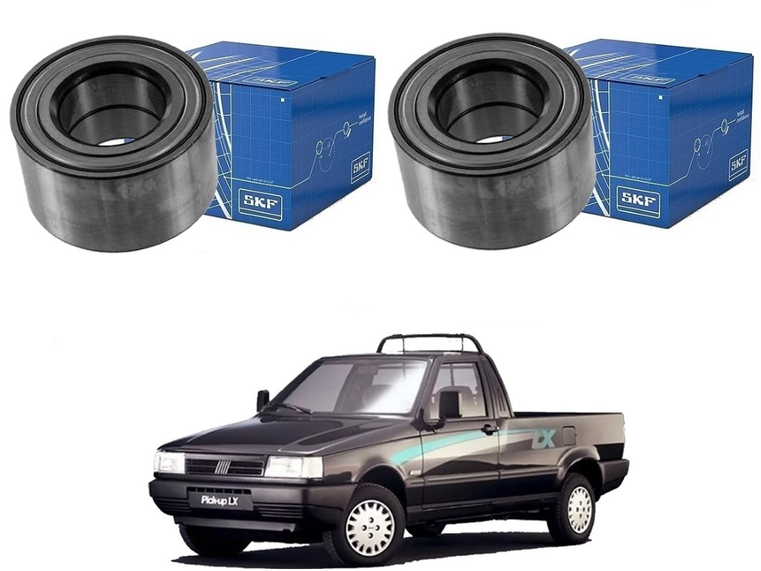  PAR ROLAMENTO RODA DIANTEIRO SKF FIAT FIORINO 1.3 1.5 1991 A 1997