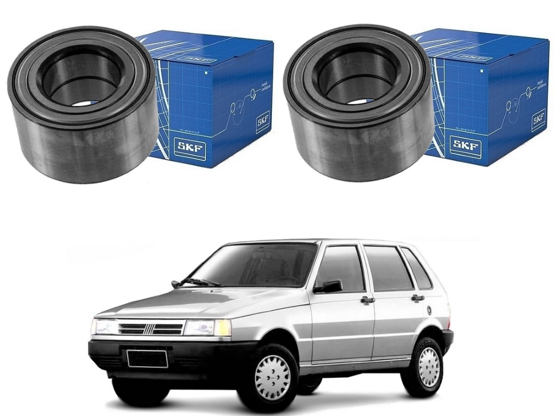  PAR ROLAMENTO RODA DIANTEIRO SKF FIAT UNO 1.0 1.3 1.5 1991 A 1998