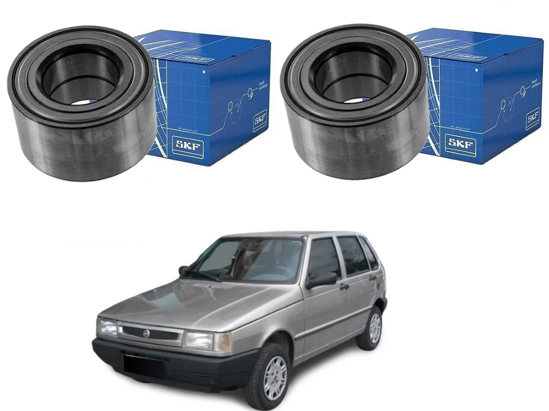  PAR ROLAMENTO RODA DIANTEIRO SKF FIAT UNO 1.0 1.3 1999 A 2004