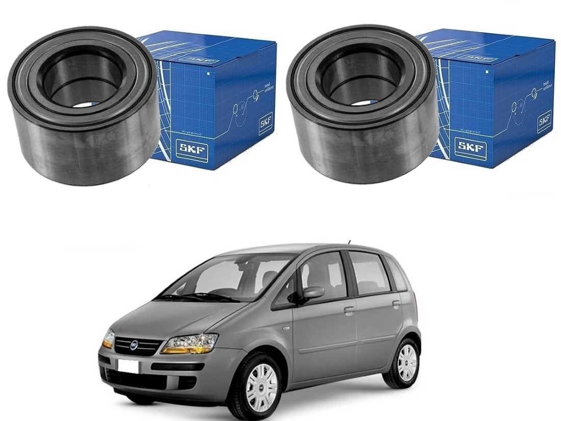  PAR ROLAMENTO RODA DIANTEIRO SKF FIAT IDEA 1.4 2006 A 2010