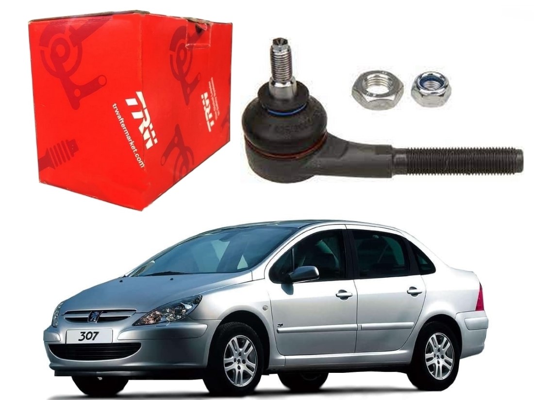  TERMINAL DIREÇÃO DIREITO TRW PEUGEOT 307 SEDAN 1.6 2.0 2001 A 2006