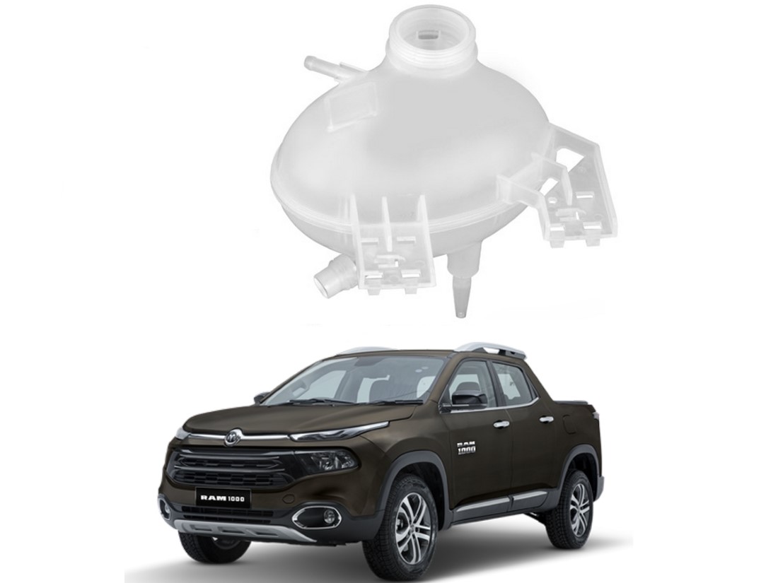  RESERVATORIO AGUA RADIADOR GONEL DODGE RAM 1000 1.8 2.0 2019 A 2021