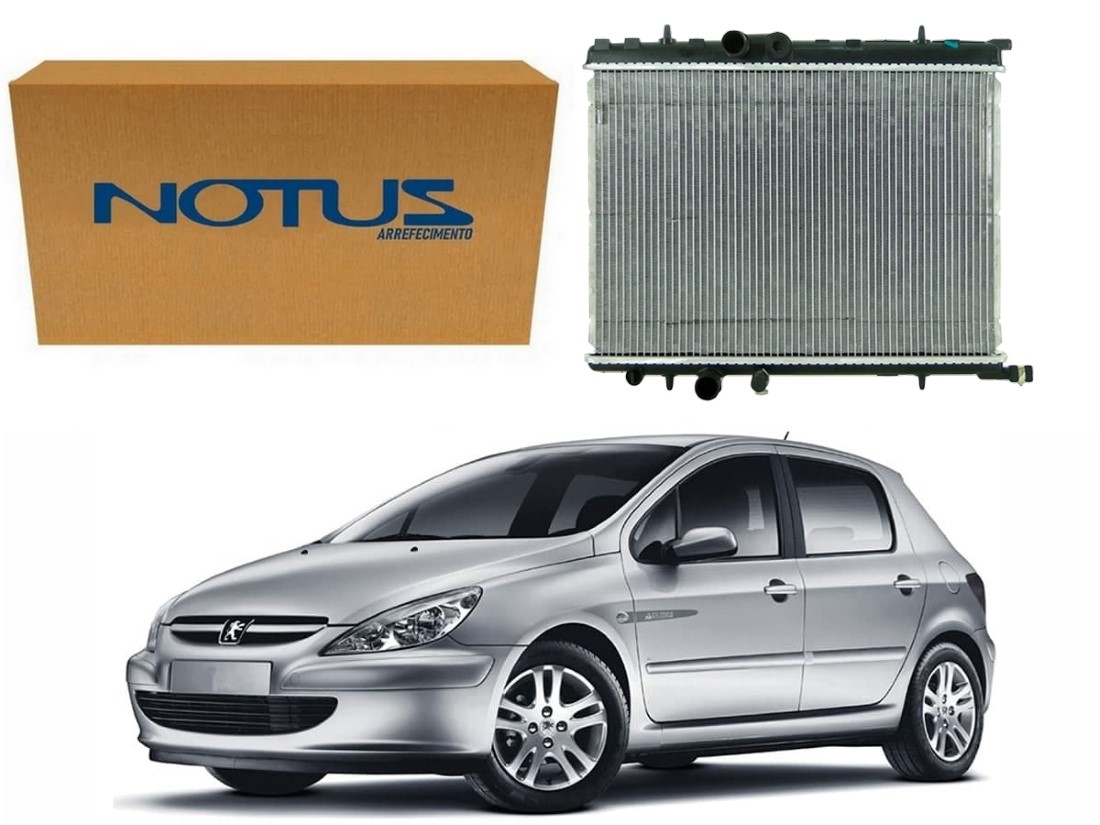  RADIADOR AGUA NOTUS PEUGEOT 307 1.6 2.0 2001 A 2006