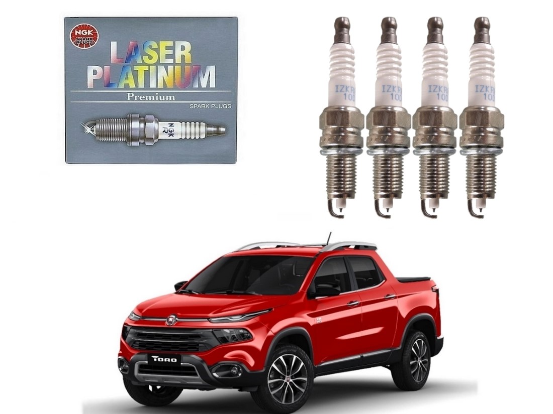  JOGO VELAS NGK FIAT TORO 1.8 2021 A 2021