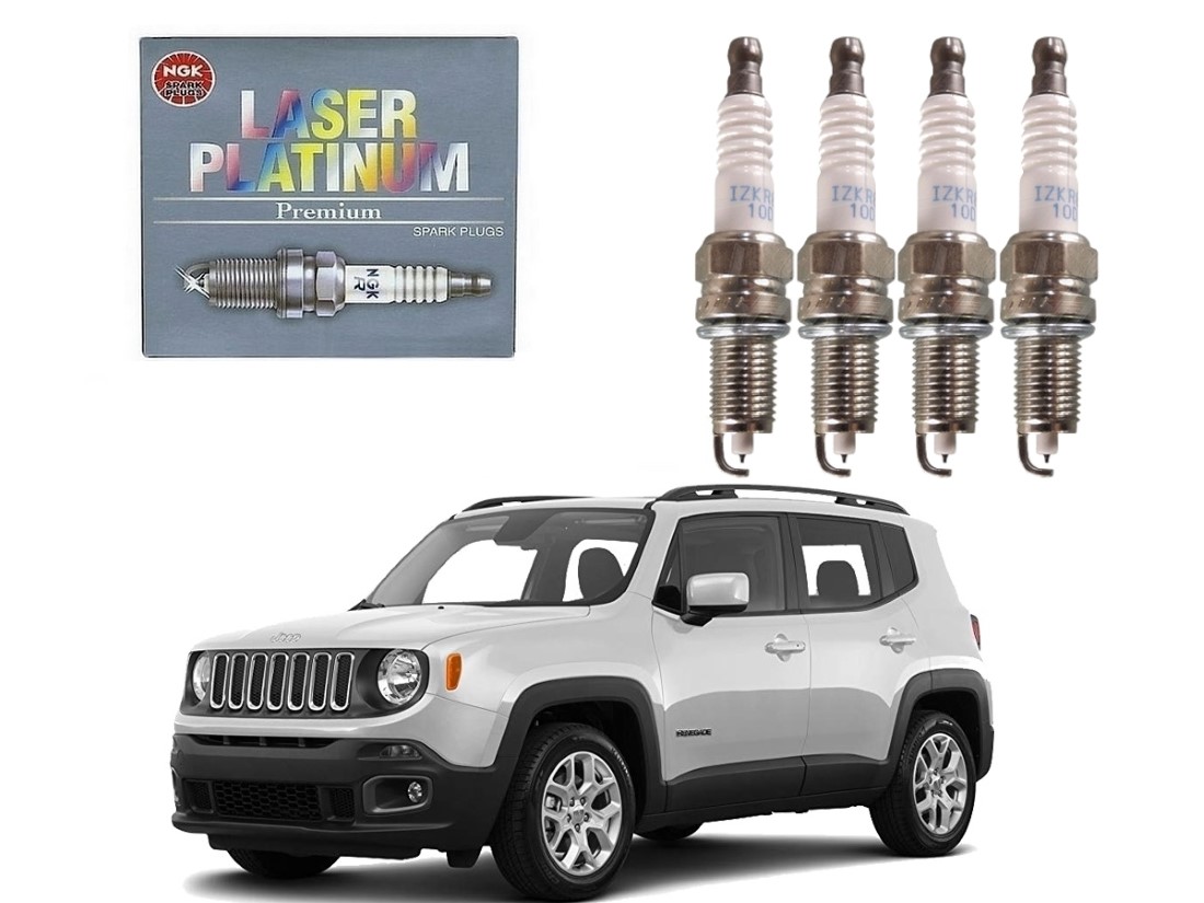  JOGO VELAS NGK JEEP RENEGADE 1.8 2021 A 2021