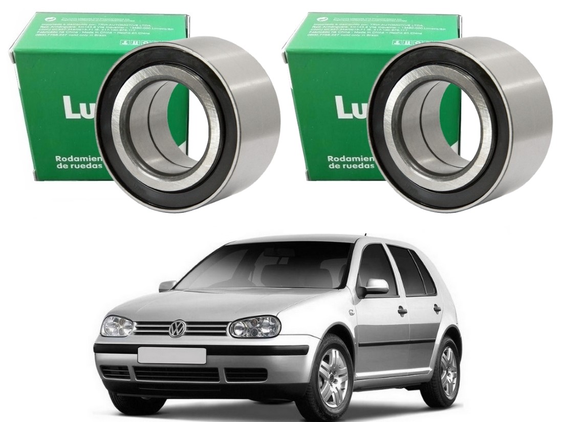  PAR ROLAMENTO RODA DIANTEIRO TRW VOLKSWAGEN GOLF 1.6 1.8 1998 A 2006