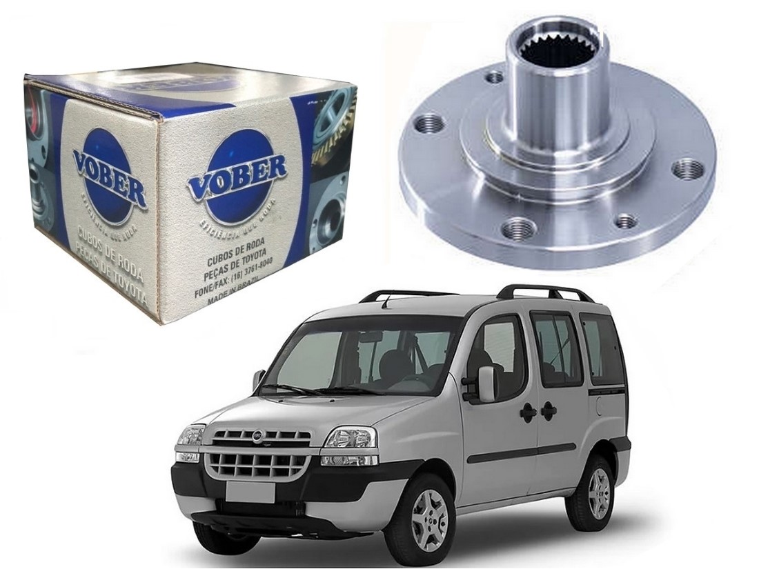  CUBO DE RODA DIANTEIRO VOBER FIAT DOBLO 1.8 2004 A 2010