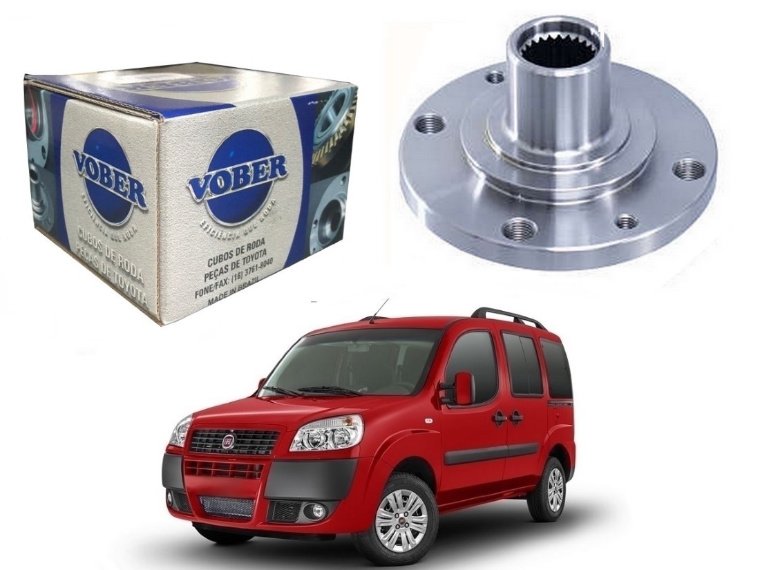  CUBO DE RODA DIANTEIRO VOBER FIAT DOBLO 1.8 2011 A 2015