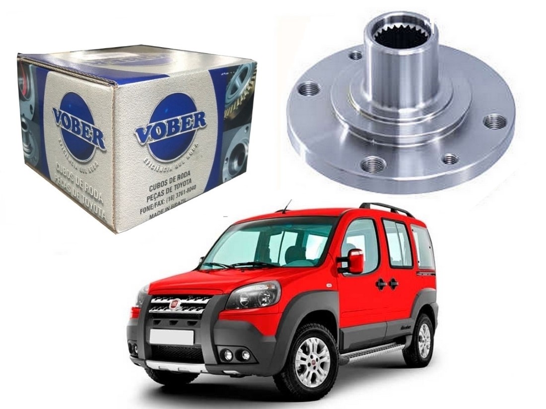  CUBO DE RODA DIANTEIRO VOBER FIAT DOBLO ADVENTURE 1.8 2011 A 2015